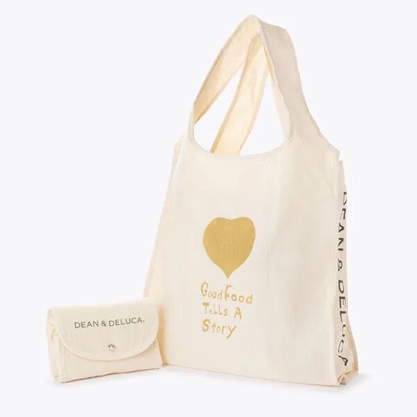 DEAN&DELUCA エコバッグ ナチュラル Good Food Tells A Story