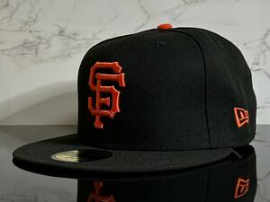 [ не использовался товар ]12A*NEW ERA 59FIFTY×MLB Сан-Франциско ja Ian tsuSan Francisco Giants колпак шляпа CAP{SIZE 7 1/4*57.7.}