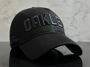 [ unused goods ]911RB on goods *OAKLEY Oacley cap on goods . feeling of luxury. exist design. cushion mesh material . black Logo {FREE size }