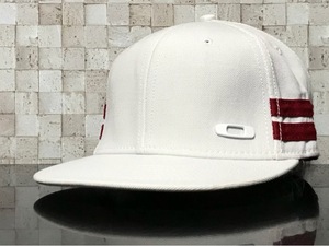[ unused goods ]742WC cool *OAKLEY Oacley Flat cap hat CAP limitation 1 piece! fan also pleasant cool design {Size7 1/4 57.7.}