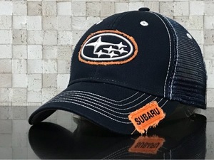 【未使用品】271KC★SUBARU スバル キャップ 帽子 CAP 限定１個！入手困難！お洒落なネイビー♪ レガシー・レヴォーグ《FREEサイズ》