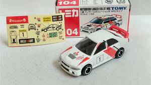トミカ　ランサーエボリューションⅣ　WRCタイプ