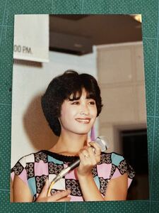 【レア】三原順子　写真(当時物) ショート　白肌　昭和タレント　80年代アイドル 