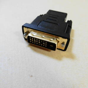 HDMI変換アダプタ HDMI（メス)→DVI-D24ピン(オス) DVI-DポートをHDMIに変換