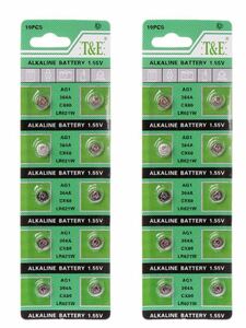 [ free shipping ]T&E acid . silver battery LR621 SR621SW 20ps.@20 piece set button battery battery 