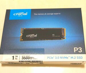 SSD 1TB【新品未開封】Crucial SSD P3 (1000GB) CT1000P3SSD8 NVMe M.2