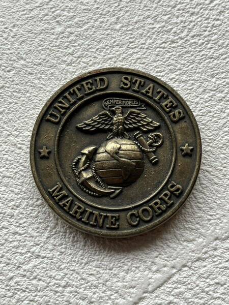 Ordnance &#34;Keepers of the Sword&#34; United States Marine Corps Challenge Coin 米軍 チャレンジコイン 希少 レトロ
