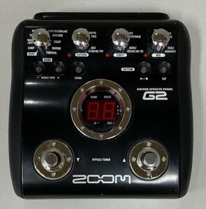 Ih318★ZOOM/ズーム G2 マルチエフェクター 通電確認済 エレキギター ギター 楽器 器材 中古★