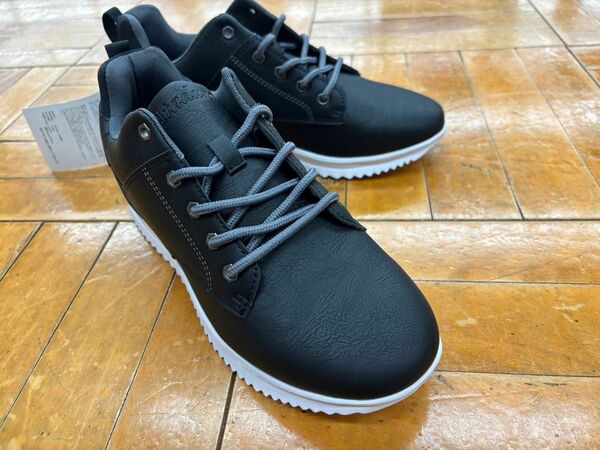 ■新品■メンズスニーカー■24.5■BLK