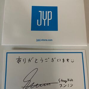 JYP オンラインストア サンクスカード スンミン