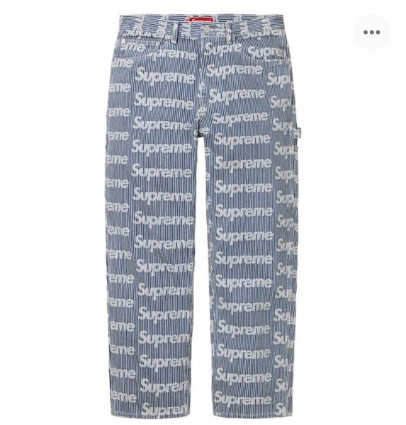 Supreme Denim Painter Pant Stripe 32