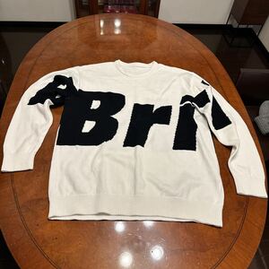 bristol セーター ニット サイズXL ホワイト　fcrb soph