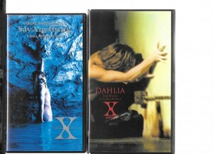 SAY ANYTHING DAHLIA THE VIDEO VISUAL SHOCK#5 PART2 [VHS] X JAPAN 2 шт. комплект 