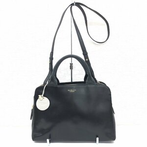 ◆RADLEY LONDON ラドリー 本革 レザー ショルダーバッグ 黒 ブラック クロスボディバッグ 肩掛け 斜め掛け レディース 女性用 婦人