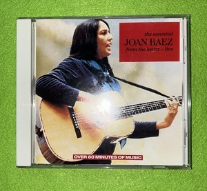 JOAN BAEZジョーン・バエズ　CD　THE　ESSENTIAL　FROM　THE　HEART（LIVE)　ポリドール　POCM-1524　日本盤