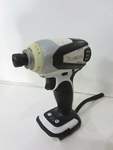 makita [マキタ] 充電式インパクトドライバ [TD132D] 14.4V コードレス ホワイト 通電確認済み ※本体のみ /ジャンク品扱い V17.1 4903