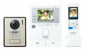 Panasonic パナソニック 自動録画機能搭載 電源コード式 ワイヤレスモニター付 テレビドアホン VL-SWE210KLA/未使用品