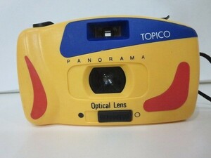 トイカメラ TOPICO PANORAMA フィルムカメラ アナログ [PR-936] 光学レンズ 昭和レトロ 平成レトロ 玩具 インテリア おもちゃ /ジャンク品