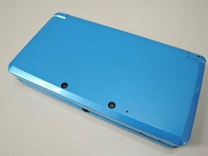 任天堂 Nintendo ニンテンドー 3DS ライトブルー CTR-001 タッチペン欠品 本体のみ 通電確認・初期化済 動作未確認/ジャンク品