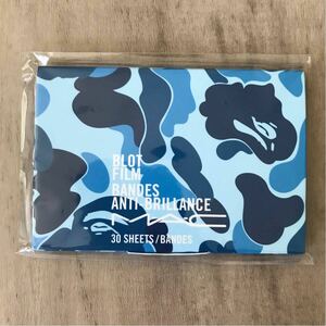 ★激レア★ bape × mac ブロットフィルム M.A.C コスメ エイプ ベイプ アベイシングエイプ マック a bathing ape ABC camo ピンク blue