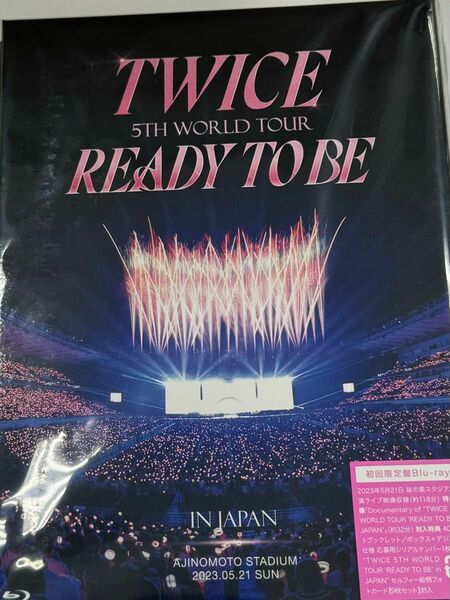 TWICE 5TH WORLD TOUR 'READY TO BE' in JAPAN [初回限定盤Blu-ray]新品