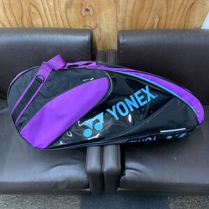 ⑤ YONEX racket bag 6 BAG1732R purple tennis bag reference size 75×24×32cm Yonex 
