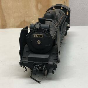 ④ Manufacturers unknown O gauge D51 211 steam locomotiv railroad model damage have present condition goods Junk 