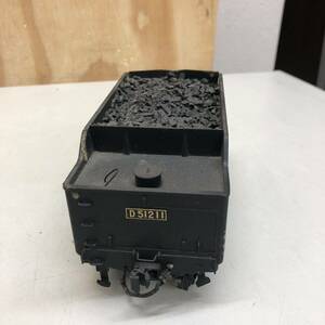 ⑧ メーカー不明 Oゲージ D51 211 石炭車 鉄道模型 破損有 現状品 ジャンク 