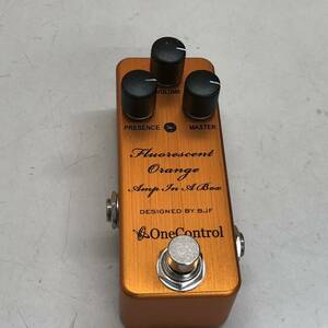 11 OneControl Fluorescnt Orange эффектор текущее состояние товар электризация проверка только Junk гитара 