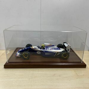 ⑤ Ayrton Senna RACING CAR COLLECTION 1/18 Williams FW 16 Renault minicar display case attaching 