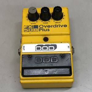 17 DOD OverDrive Plus FX50 B エフェクター 現状品 電池カバー欠品 通電確認のみ ジャンク ギター 