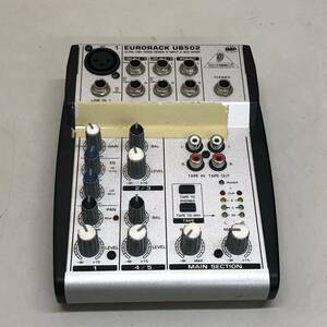 19 BEHRINGER EURORACK UB502 エフェクター 現状品 テープ留め有 通電確認のみ ジャンク ギター 