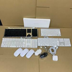 Apple Mac キーボード マウス アップル など まとめて 動作未確認 ジャンク品