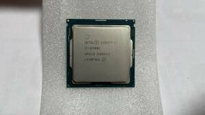 Intel CPU Core i7-9700K SRG15 R0 Stepping 動作確認済み