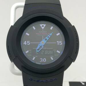 G-SHOCK ジーショック 【ITX3V45URS2W】 CASIO カシオ 腕時計 AWG-M520VB-1A Virtual Blue 電波ソーラー アナデジ ブラック