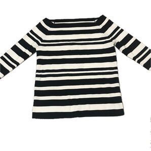 タイムセール中 ボーダー JEANASIS 七分袖 トップス カットソー