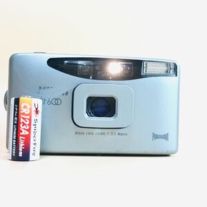 Nikon AF600 ＋電池　ニコン コンパクト フィルム カメラ