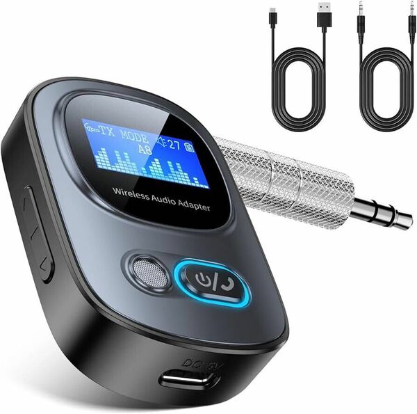 【業界Newモデル】Oldstar Bluetoothトランスミッター Bluetooth 5.3 トランスミッター & レシーバーBluetooth受信/送信に対応 