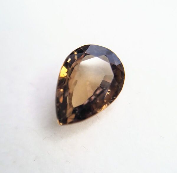 【K9】 天然ジルコン 約1.745ct 約8.6×5.9×3.3mm ソーティング付 ルース 裸石