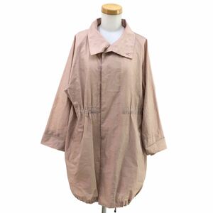 S216 Sybilla Sybilla jacket long coat light chicken wings weave outer lady's M pink 