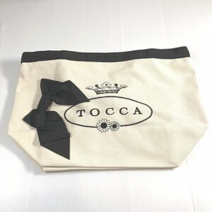 TOCCA トッカ トートバッグ レディース キャンバス 黒 白 未使用
