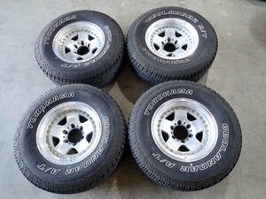 YS8887[ free shipping 265/70R16] old Surf Prado etc. lift up over fender V16×8J 139.7/6H ET-28V[ gome private person delivery un- possible ]