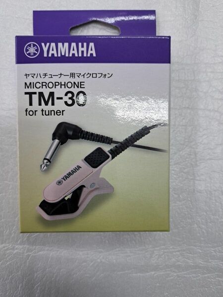 ヤマハ YAMAHA チューナー用マイクロフォン ピンク TM30PK 脱着容易なクリップタイプのチューナー用マイクロフォン 