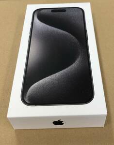 iPhone 15 Pro（128GB／SIMフリー）【6.1インチ・ブラックチタニウム】MTU73J/A＜2023年9月モデル＞★新品・未開封★