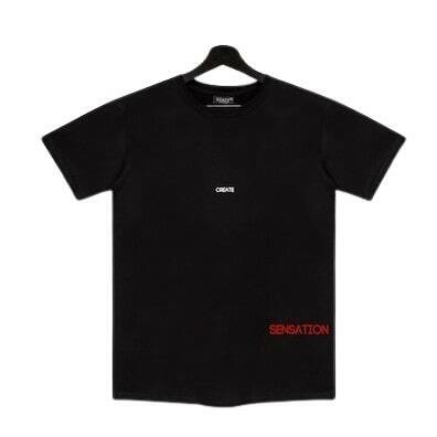【新品 未使用 送料無料】ハイストリート系ファッション SEIZE MODE of TOKYO ST100 Create Tシャツ メンズ レディース ブラック Mサイズ