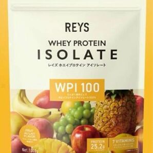 REYS レイズ WPI ホエイ プロテイン アイソレート フルーツオレ風味 1kg 国内製造 ビタミン7種配合