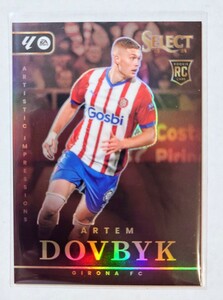 2023-24 panini select la liga soccer artistic impressions rc dovbyk 