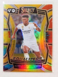 2023-24 panini select la liga soccer equalizers /49 tchouameni 