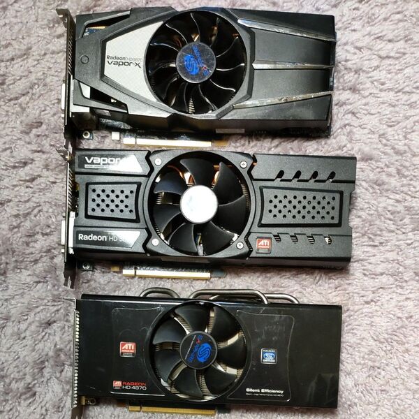 Radeon hd4870 hd5870 hd6870 セット