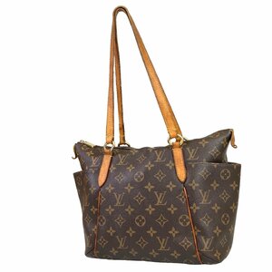 【1円～】ルイヴィトン LOUIS VUITTON バッグ トートバッグ モノグラム トータリー MM M56689 レザー ブラウン 中古